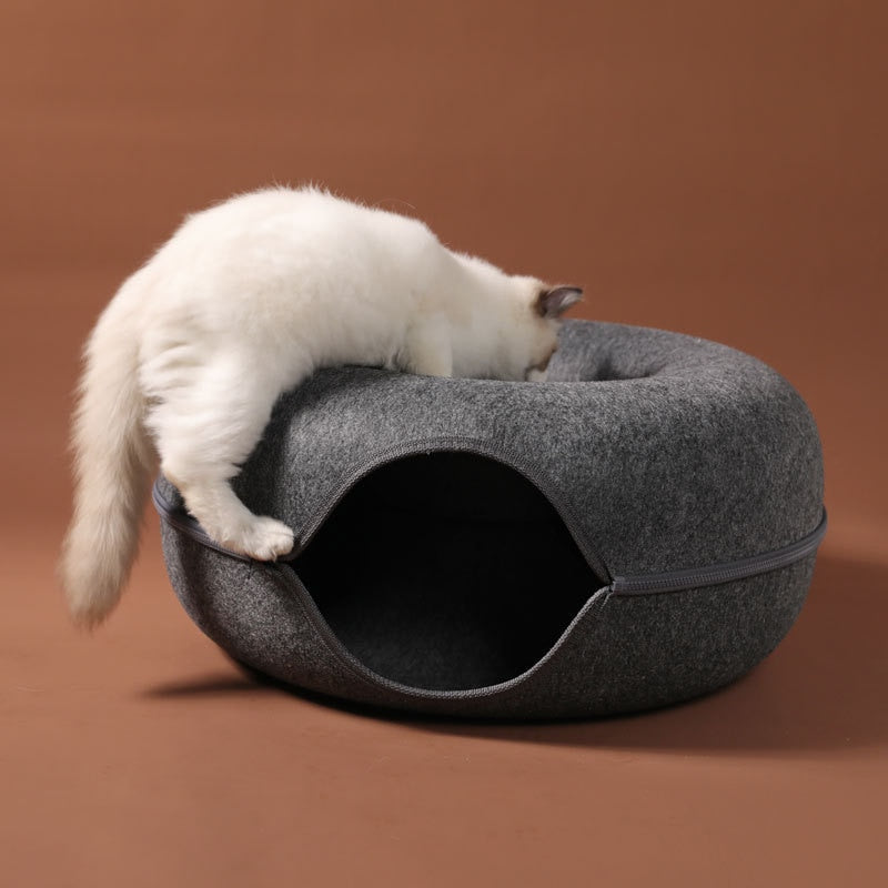 Luxury Cat Tunnel Bed