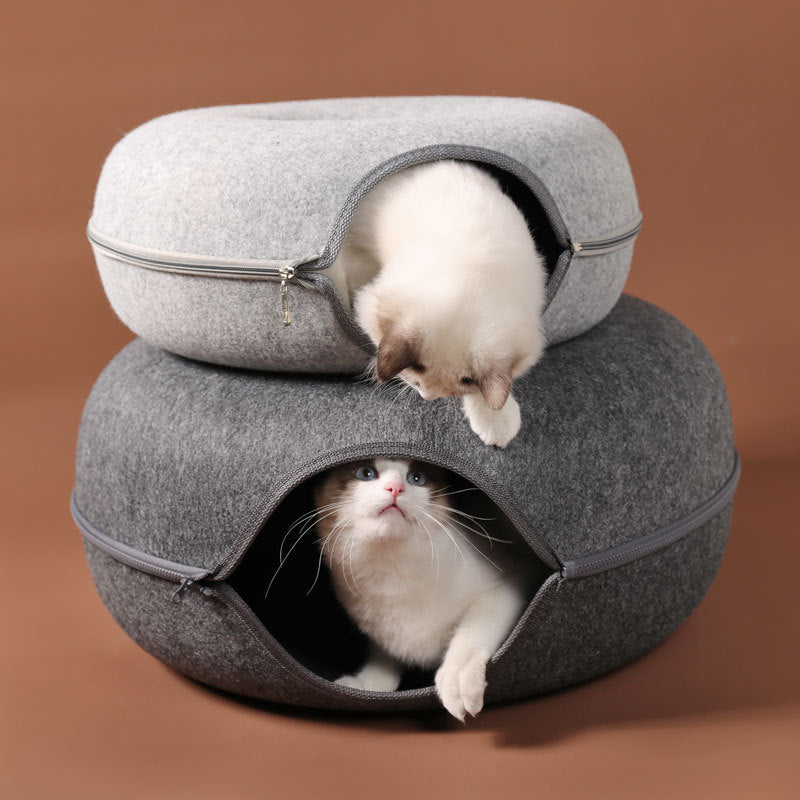 Luxury Cat Tunnel Bed