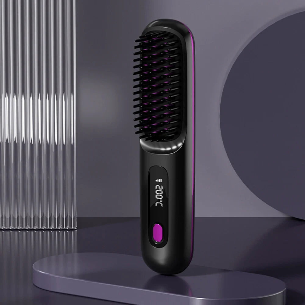 Hair Straightening Brush - Ariov™
