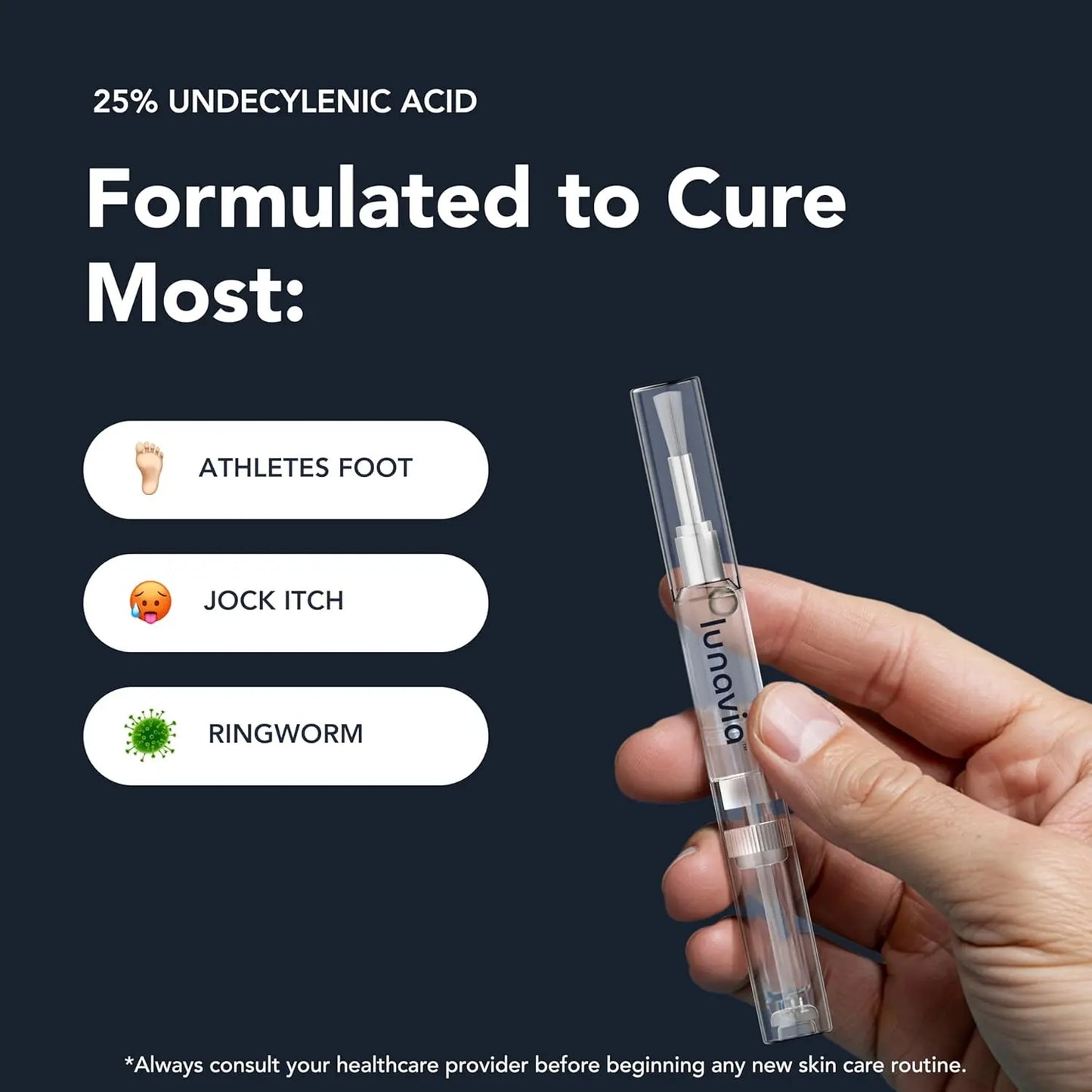 lunavia™ Toenail Fungus Pen | Official & Original Antifungal Pen Formula
