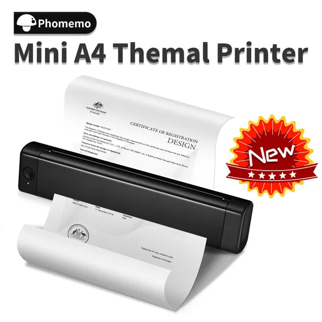 M08F A4 Portable Thermal Printer - Ariov™