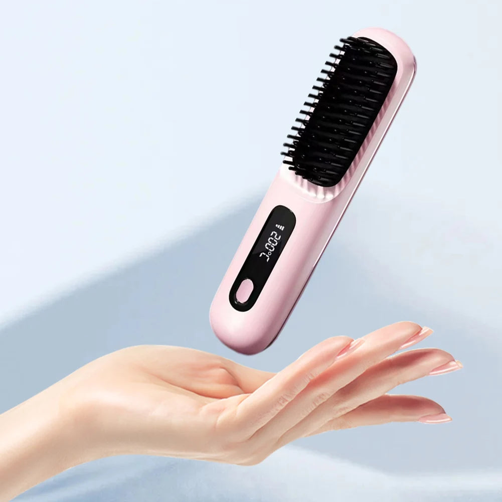 Hair Straightening Brush - Ariov™