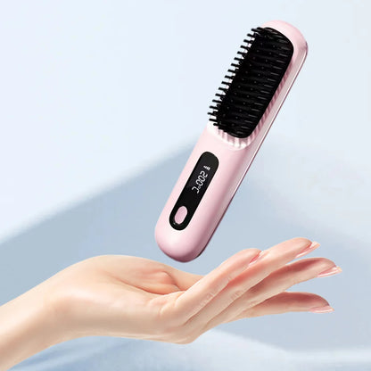 Hair Straightening Brush - Ariov™