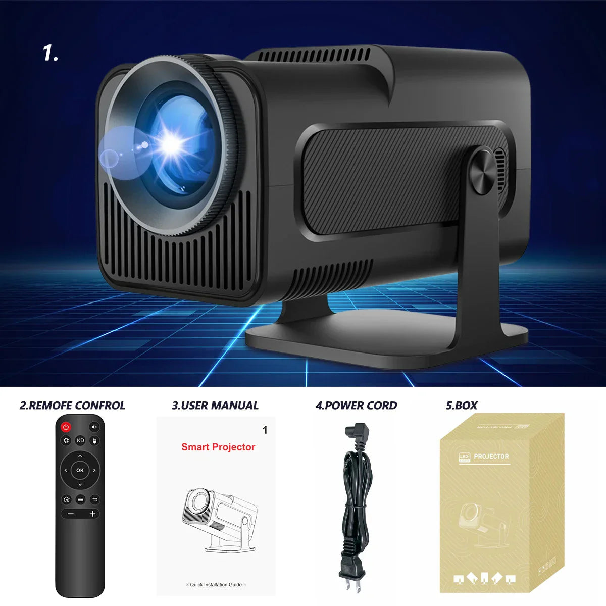 Ultimate Home Cinema Projector  FHD - Ariov™